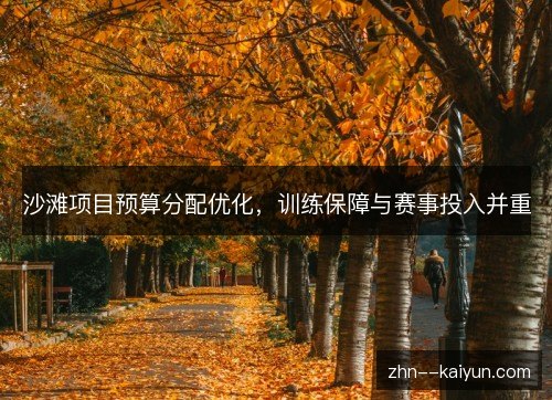 沙滩项目预算分配优化，训练保障与赛事投入并重